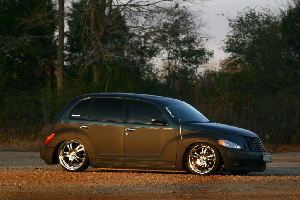 2001 PT cruiser Bagged 18/20s Lowrider Forums